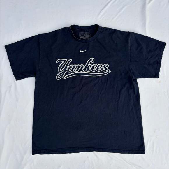 Nike Other - Y2K Nike Team New York Yankees World Series Champions T Shirt Pennant Navy Large
